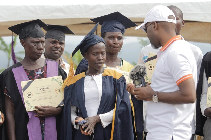 Students graduating