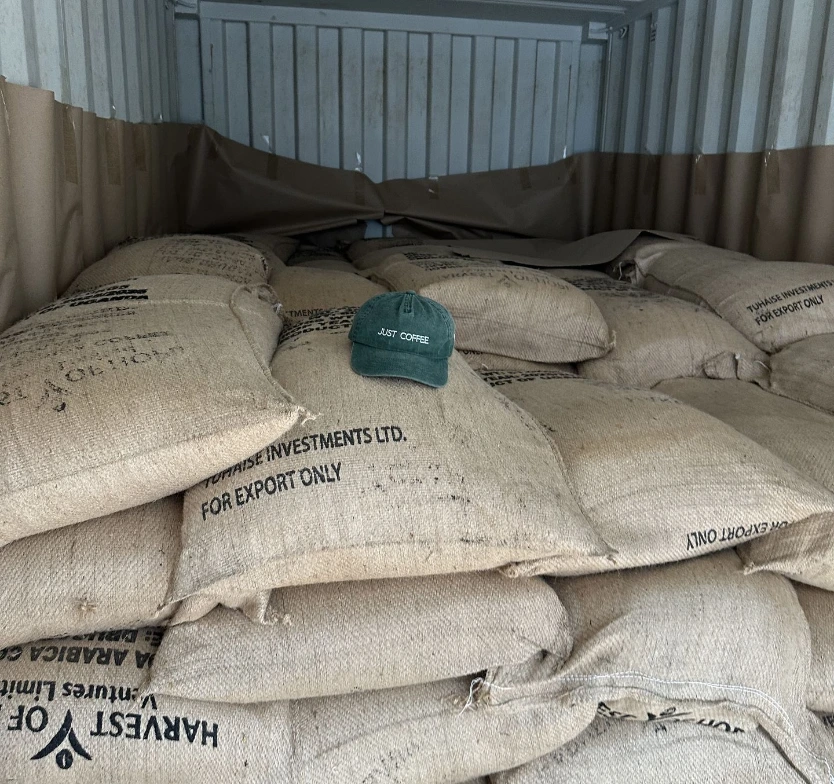 Just Coffee arriving