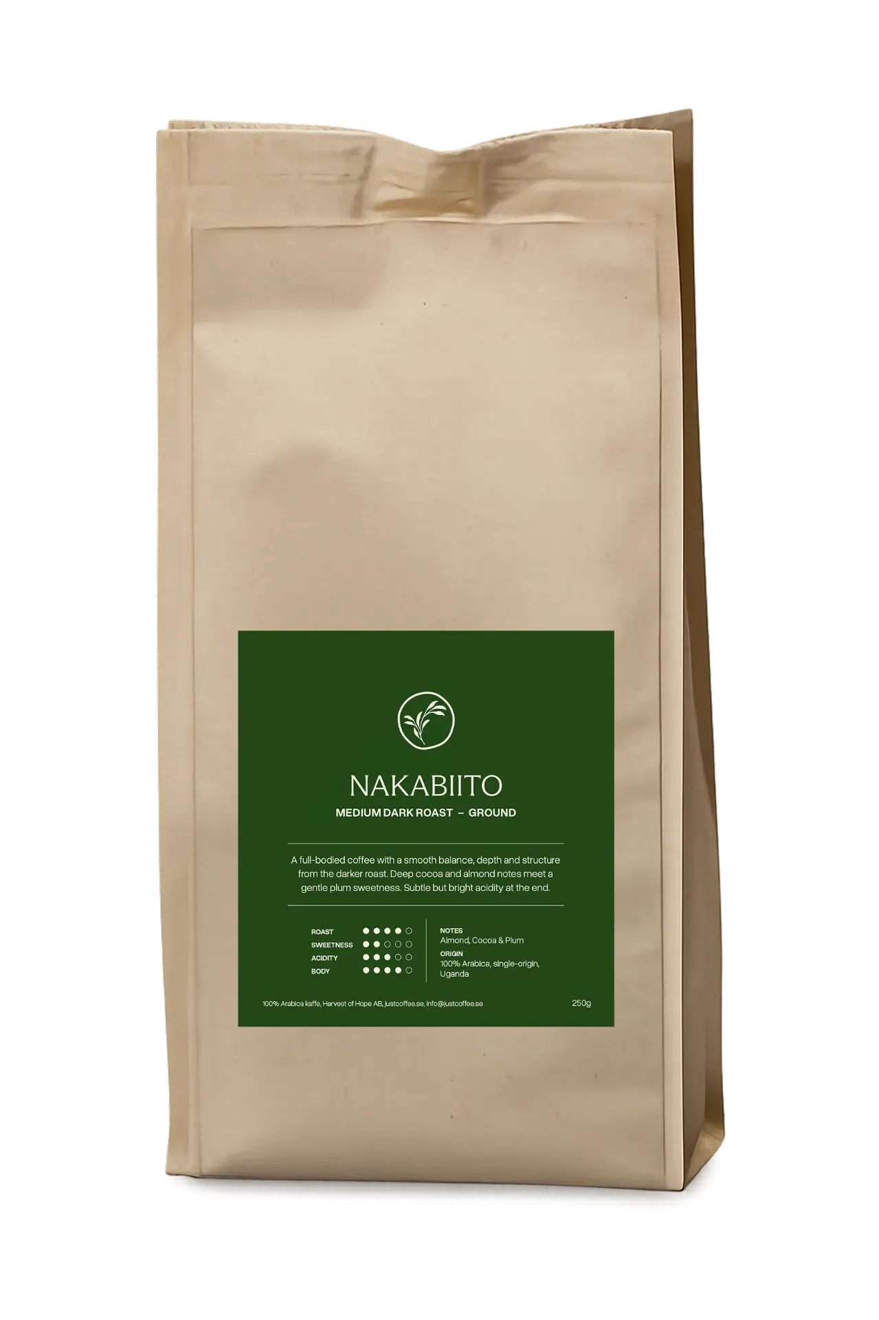 [FP-NAKABIITO-250-G] NAKABIITO | MEDIUM DARK (250g, Ground / Malet)